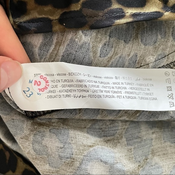 Zara Blogger Favorite Leopard Print Slip Dress - Picture 14 of 15